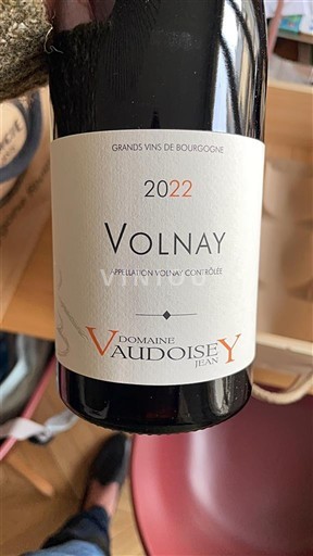 Borgonha Volnay Domaine Jean Vaudoisey 2022