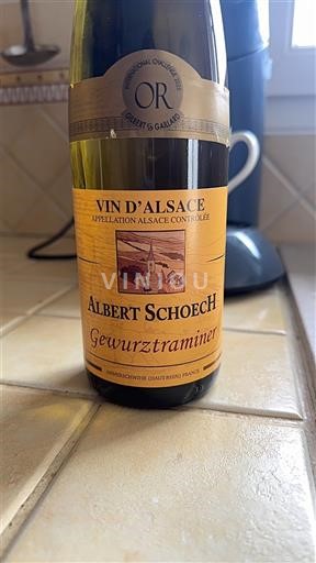 Alsácia Albert Schoech Gewurztraminer Não Sazonado