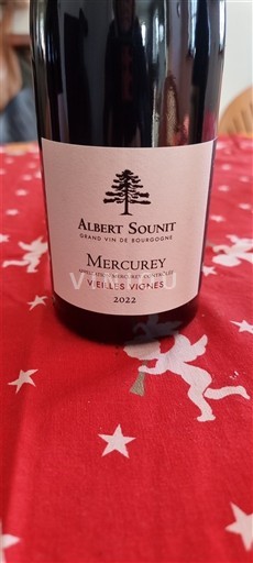 Bourgogne Mercurey Albert Sounit Vieilles Vignes 2022