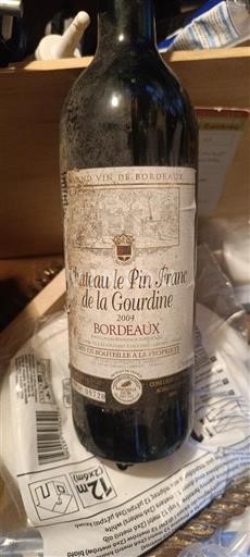 Bordeaux Château Le Pin Franc de la Gourdine 2004