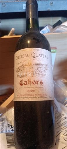 Tây Nam Cahors Château Quattre 2006