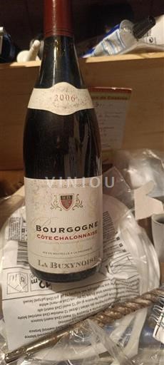 Bourgogne Bourgogne-côte-chalonnaise La Buxynoise 2006