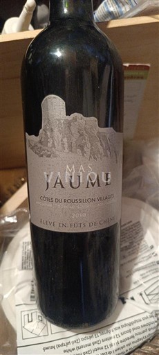 Roussillon Côtes du Roussillon Villages Mas Jaume 2017