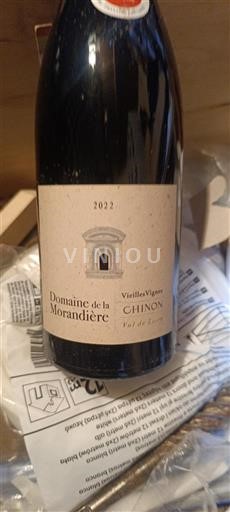 Valle della Loira Chinon Domaine La Morandière Vieilles Vignes 2022