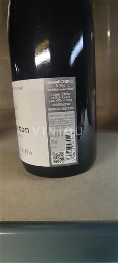 Borgoña Ladoix Edmond Cornu & Fils Sin añada