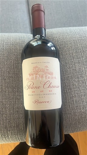 Puglia Primitivo di Manduria Masseria Masca del Tacco Piano Chiuso Riserva 2015