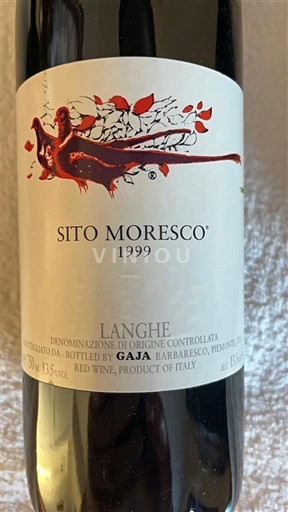Piemonte Langhe Gaja Sito Moresco 1999