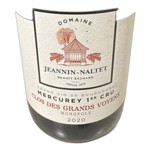 Bourgogne Mercurey Domaine Jeannin-Naltet Clos des Grands Voyens Monopole 2020