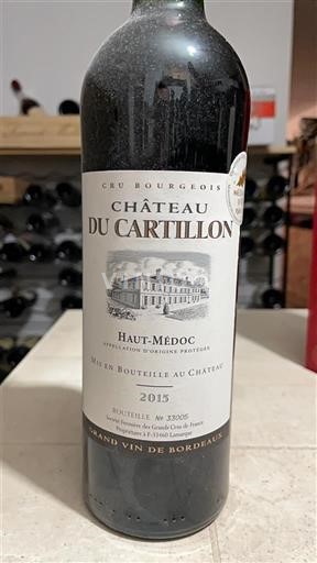 Bordeaux Haut-Médoc Château Cartillon 2015