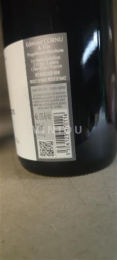 Bourgogne Côte-de-beaune Edmond Cornu & Fils Không niên vụ