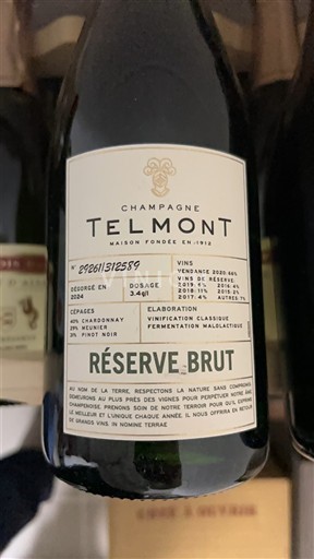Samppanja Telmont Réserve Brut 2024