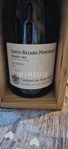 Bourgogne Criots-bâtard-montrachet Grand Cru Domaine Saint Aubin Les Criots 2015