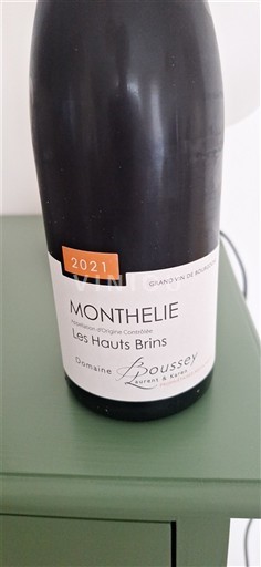 Borgonha Monthélie Domaine Boussey Les Hauts Brins 2021