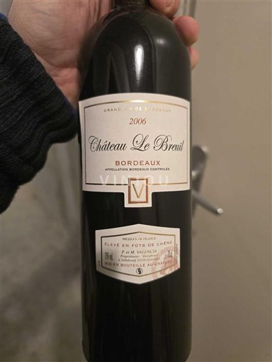 Bordeaux Château Le Breuil 2006