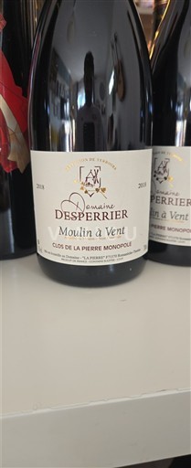 Beaujolais Moulin-à-vent Domaine Sperrier Clos de la Pierre Monopole 2018