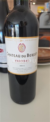 Bordeaux Fronsac Château Bergey 2014