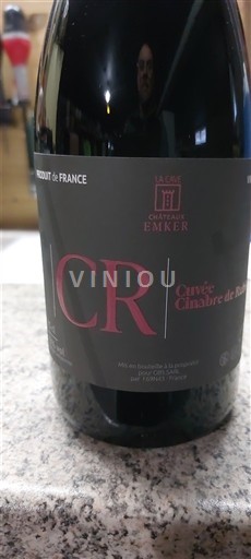 Rhônen laakso Côte-rôtie Château Emker Ci abre de rubis 2023