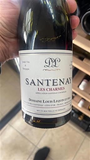 Bourgogne Santenay Domaine Louis Lequin et Fils Les Charmes 2012