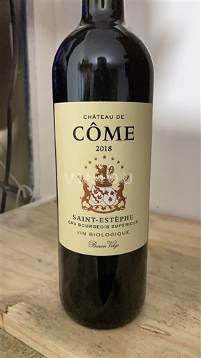 Bordeaux Saint-Estèphe Château Côme 2018