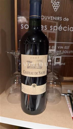 Tây Nam Gaillac Château Saurs 2003