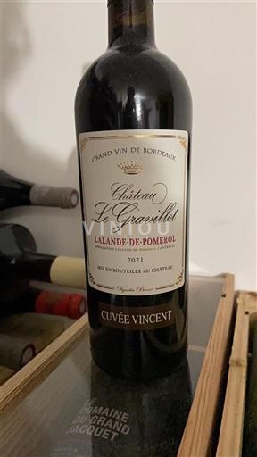 Bordeaux Lalande-de-pomerol Château Le Gravillot Vincent 2021