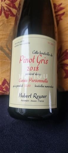 Alsacia No especificado Hubert Reyser Personnelle 2018