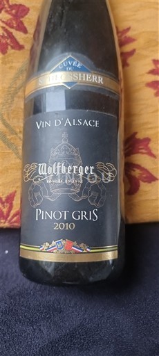 Alsácia Wolfberger du Schloessherr 2010