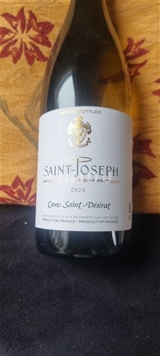Rhône Valley Saint-Joseph Cave Saint-Désirat 2020