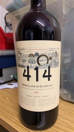 Toscana Morellino di Scansano PODERE 414 2021