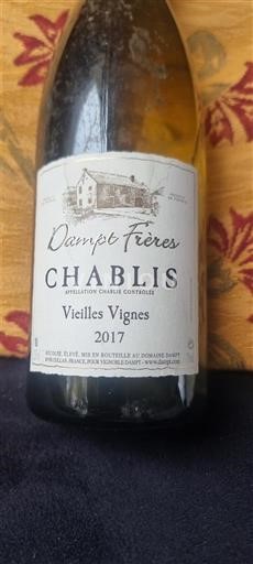 Bourgogne Chablis Domaine Dampt Frères Vieilles Vignes 2017