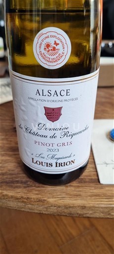 Alsace Domaine Château de Riquewihr Les Maquisards 2023