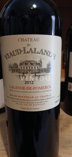 Burdeos Lalande-de-Pomerol Château Viaud-Lalande 2012