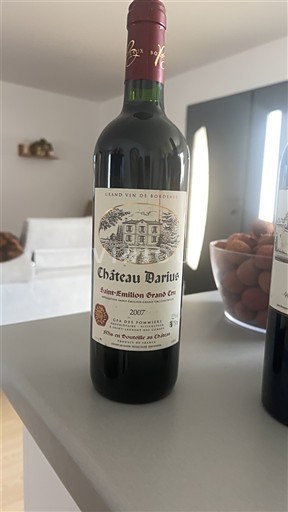 Bordeaux Saint-Émilion Grand Cru Grand Cru Château Darius 2007