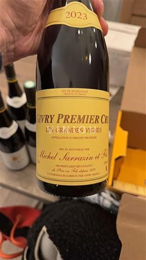 Borgogna Givry Premier Cru Michel Sarrazin et Fils Les Grandes Vignes 2023