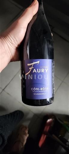 Thung lũng Rhône Côte-rôtie Lionel Faury 2013