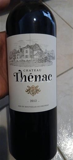 Bordeaux Barsac Château Thénac 2012