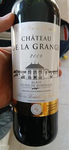 Bordeaux Blaye-Côtes-de-Bordeaux Château La Grange 2009
