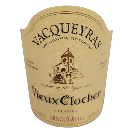 Thung lũng Rhône Vacqueyras Arnoux & Fils Vieux Clocher - Classic 2021