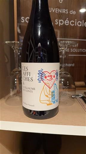 Sudoeste Bergerac Domaine Guillaume de Conti Les Affiches Não Sazonado