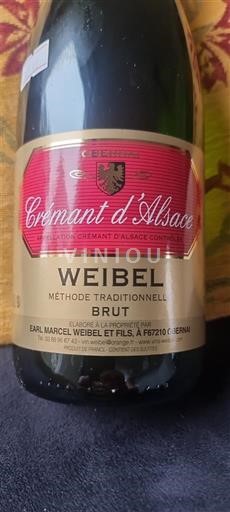 Alsace Crémant d'Alsace Marcel Weibel et Fils Không niên vụ