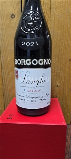 Piedmont Wines Langhe Borgogno Bartomé 2021