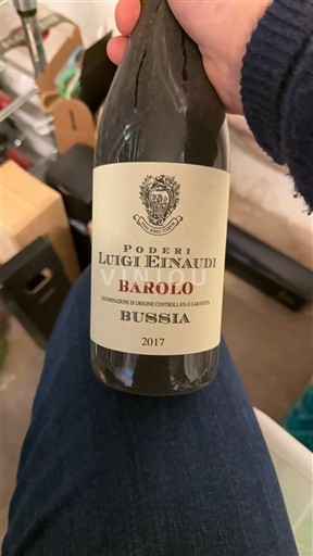 Piemonte Barolo Poderi Luigi Einaudi Bussia 2017
