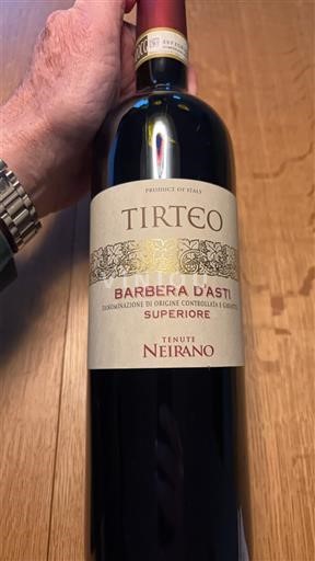 Piemonte Barbera d'Asti Tenute Neirano Tirteo 2023