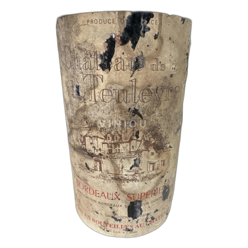 Bordeaux Bordeaux supérieur Château de Teulère 1991