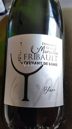 Loire Valley Crémant de Loire Domaine La Marzelle Fribault Non-Vintage