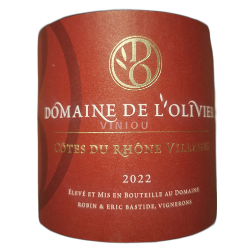 Vallée du Rhône Côtes-du-rhône-villages Domaine L'Olivier 2022