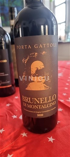 Rượu vang Rouge sec Porta Gattoli 2020 Ý Toscana Brunello di Montalcino DOC