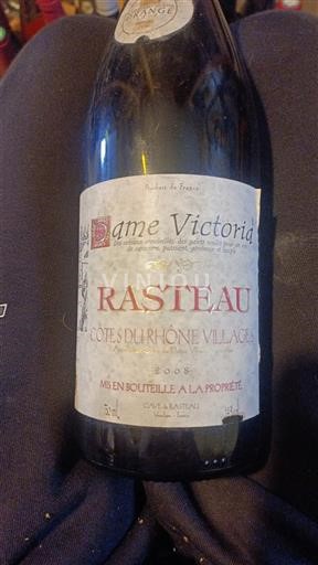 Valle del Rodano Rasteau Dame Victoria 2008