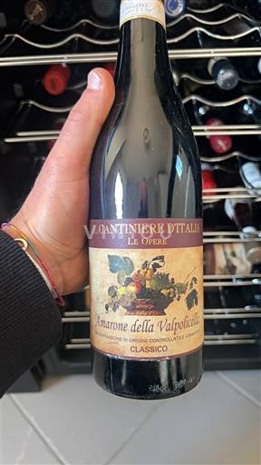 Vénétie Amarone della Valpolicella Il Cantiniere d'Italia Le Opere Không niên vụ