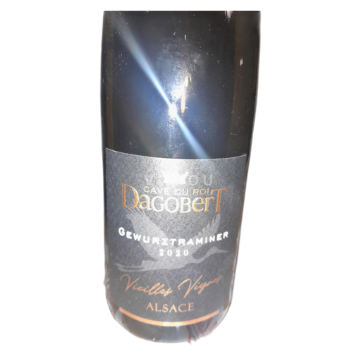 Alsace Gewurztraminer Cave du Roi Dagobert Vieilles Vignes 2020